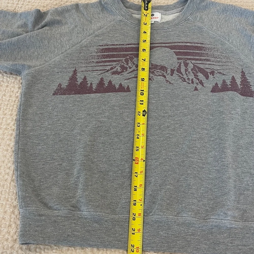 Sundry Mountains Sweatshirt Size 1 (Small) Vintage Soft Feel - Picture 5 of 8